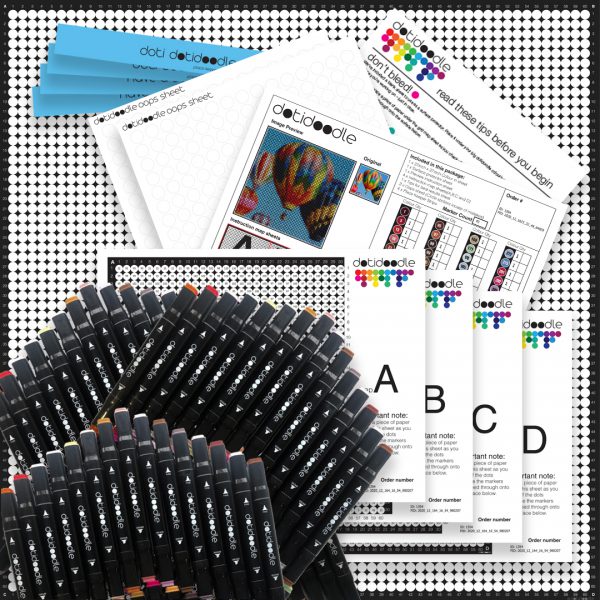 Large dotidoodle kit - Hot Air Balloon - Image 2