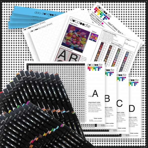 Large dotidoodle kit - Flower Power - Image 2