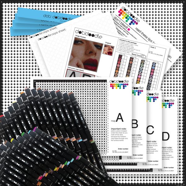 Large dotidoodle kit - Lips - Image 2