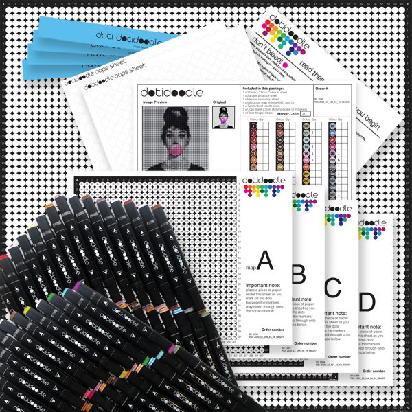 Large dotodoodle kit - Audrey. - Image 2