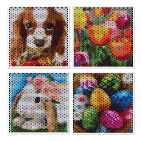 Mini dotidoodle kit - Spring Fever 4 (12"x12") images