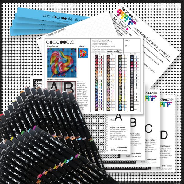 Large dotidoodle kit - Heart lolly - Image 2