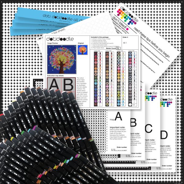 Large dotidoodle kit - Tree of life - Image 2