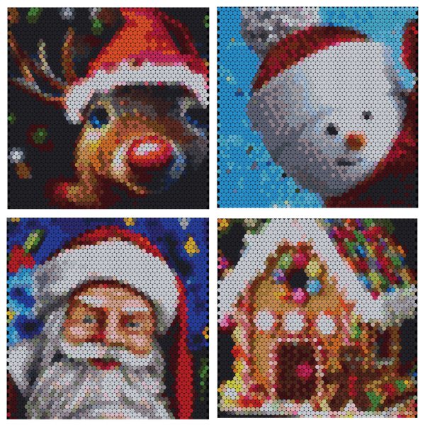 Mini dotidoodle kit – Tis the season 4 (12″x12″) images