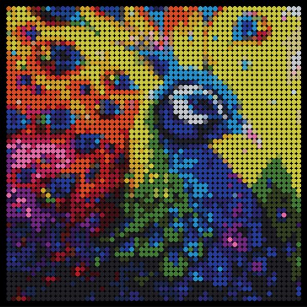Large dotidoodle kit - Peacock
