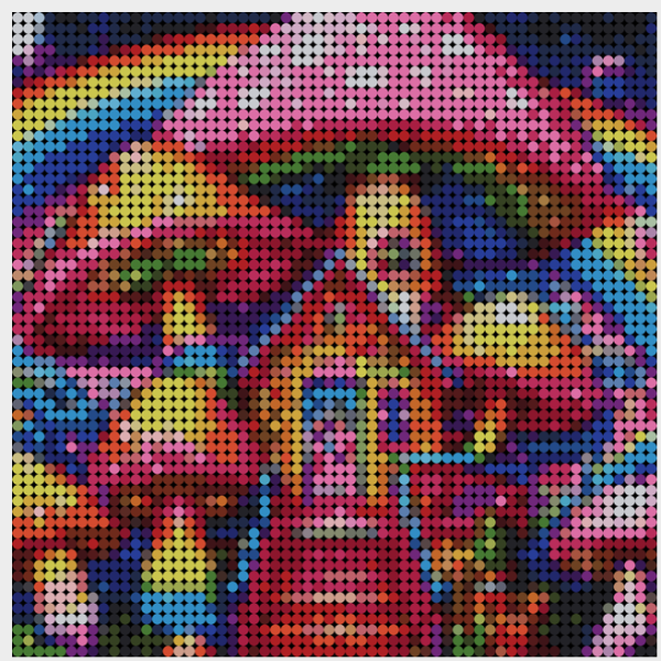 Large Dotidoodle Kit - Toadstool